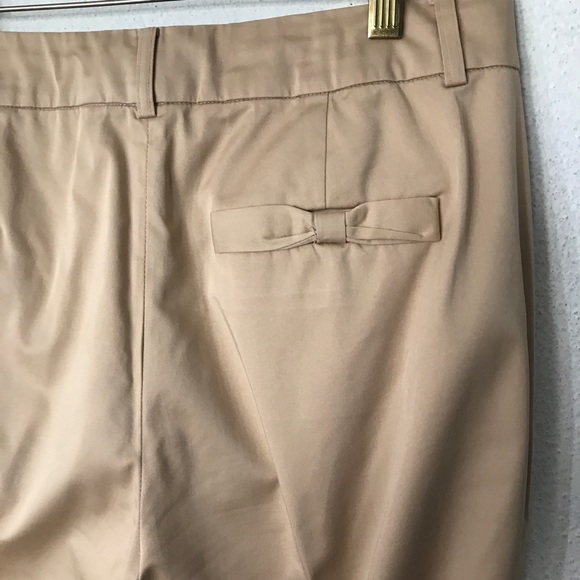 Kate Spade Pleated Khaki Trouser - Picture 5 of 8